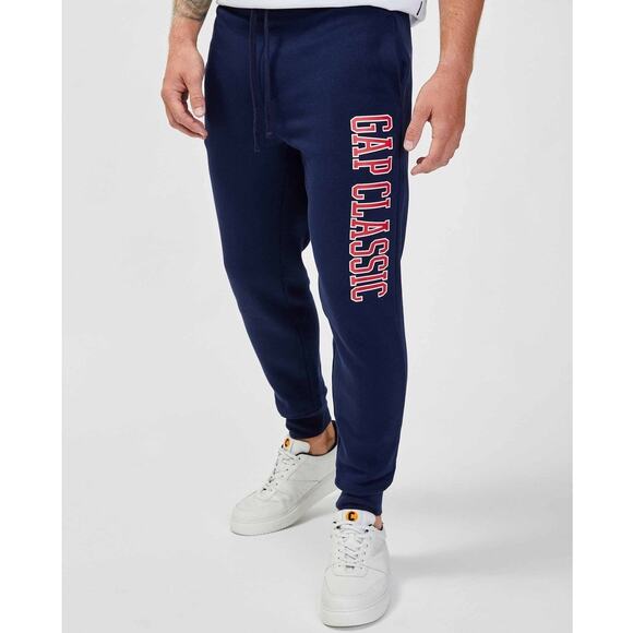 Gap Men's Classic Jogger Sweatpants Navy Pants Size L - Picture 1 of 7